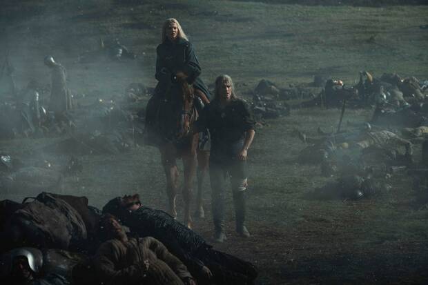 Geralt Rivia y Ciri