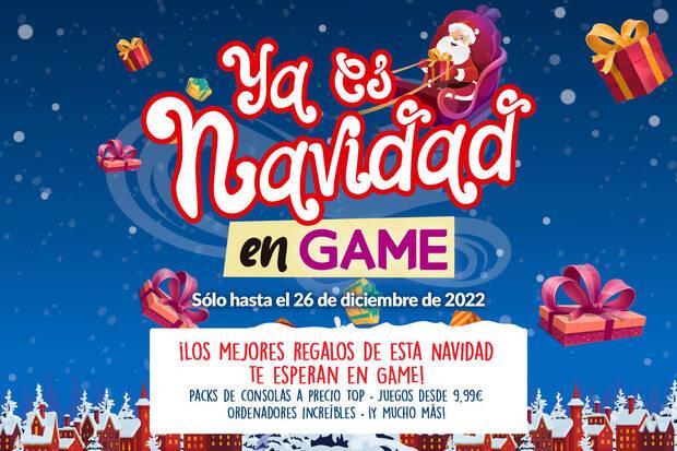 Ofertas de Navidad en GAME hasta el 26 de diciembre en consolas, juegos y PC