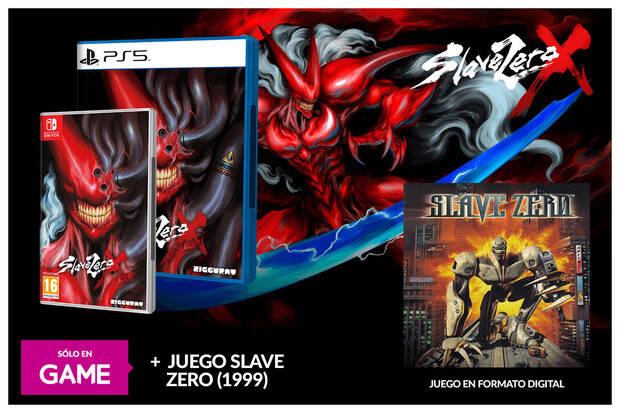 Slave Zero X con regalo en GAME y edicin exclusiva disponible