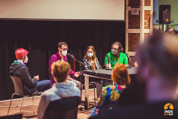 Díez participó en una mesa redonda sobre el sonido de videojuegos en IndieDevDay