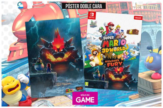 Pster de Super Mario 3D World + Bowser's Fury en GAME