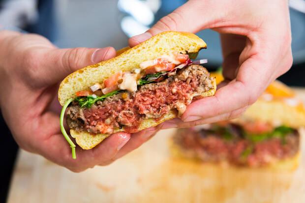 Hamburguesa vegana