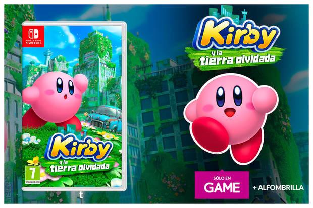Reserva Kirby y la tierra olvidada en GAME y llvate una alfombrilla de regalo