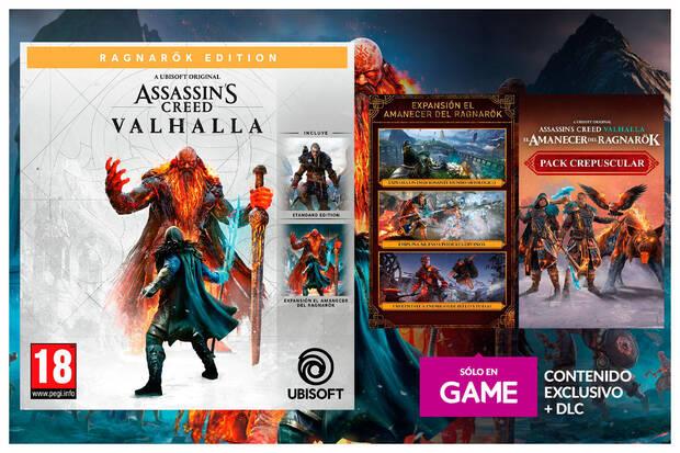 Reserva Assassin's Creed Valhalla Ragnarok Edition en GAME con DLC y expansin