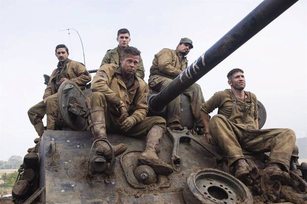 Fury 2014 Brad Pitt
