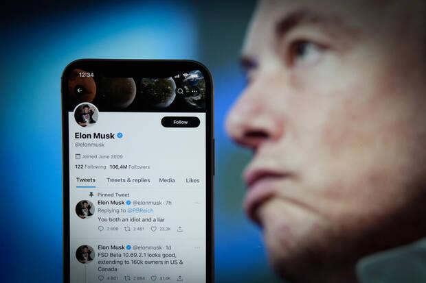 Elon Musk pierde visibilidad en Twitter
