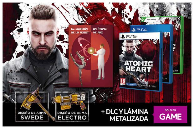 Atomic Heart en GAME resrvalo con lmina y DLC de regalo