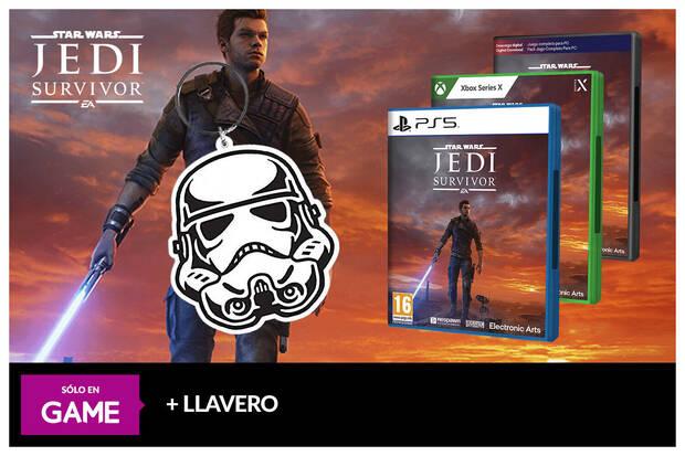 Star Wars Jedi: Survivor reservado en GAME con contenido exclusivo de regalo llavero, dlc y ms