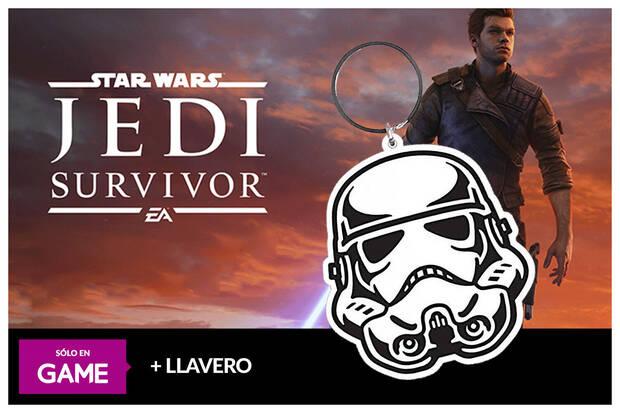 Star Wars Jedi: Survivor reservado en GAME con contenido exclusivo de regalo llavero, dlc y ms