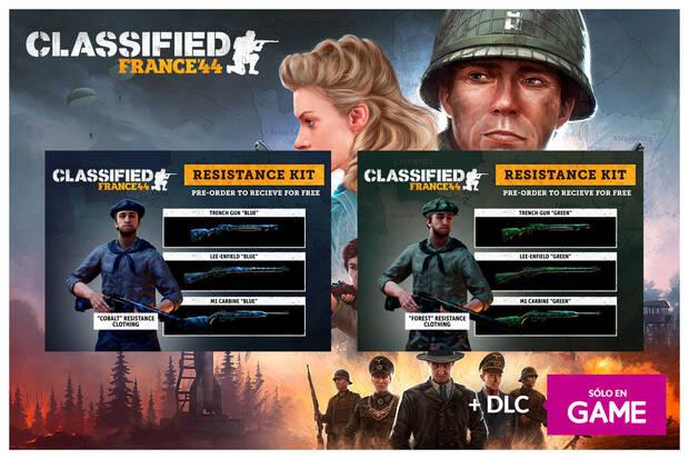 Reserva Classified: France '44 en GAME con DLC de contenido extra