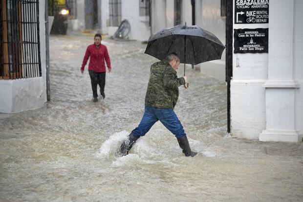 Grazalema y las fuertes lluvias