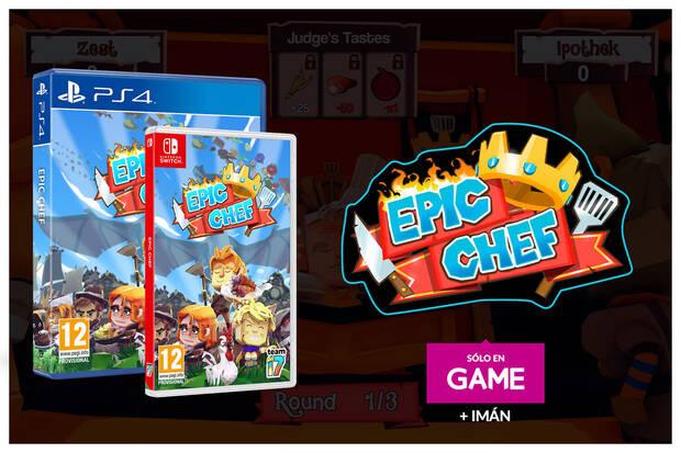 Reserva Epic Chef en GAME y llévate un imán exclusivo