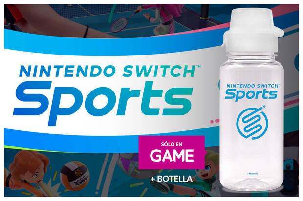 Nintendo Switch Sports en GAME con regalo de botella para el agua con tu reserva