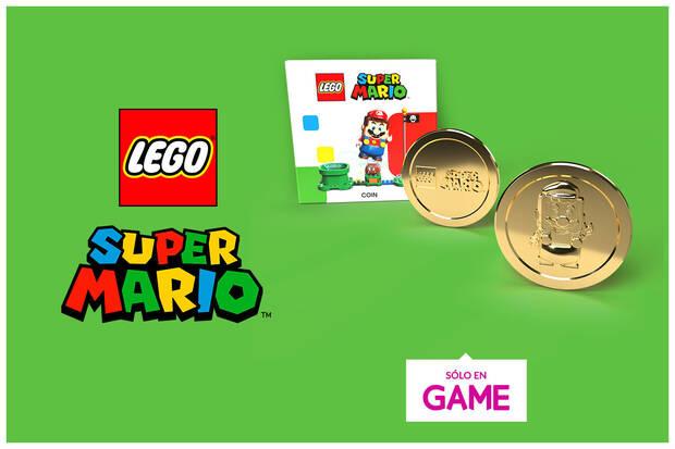 Moneda conmemorativa de LEGO Super Mario - Luigi en GAME.