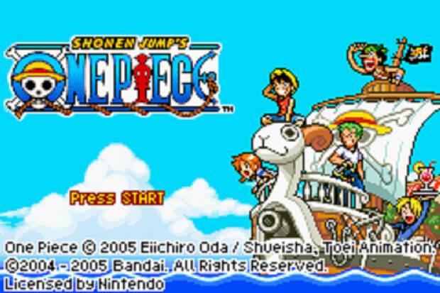 One Piece juego de 2005 para Game Boy Advance