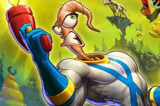 Juegos con finales absurdos: Earthworm Jim