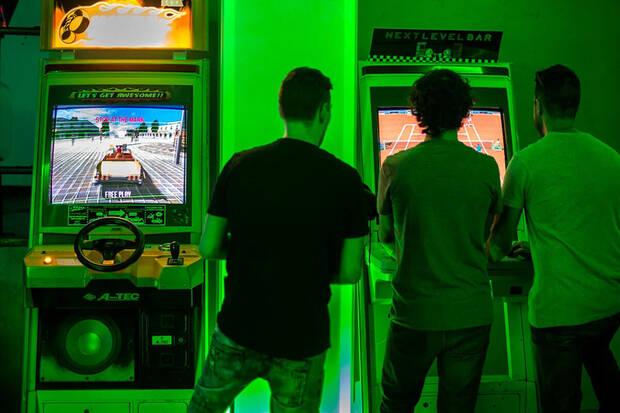 Mejor bar gaming en Madrid: NEXT LEVEL Arcade Bar