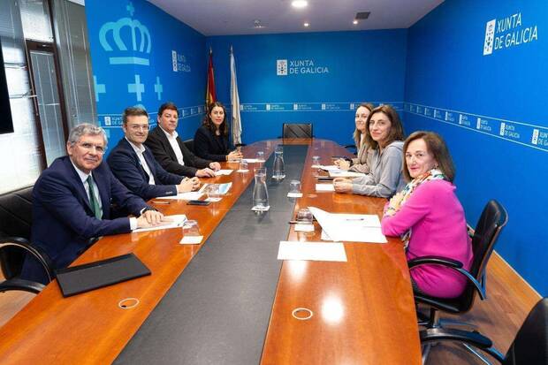 La Xunta e Iberdrola reunidos para analizar el proyecto de la central hidroel�ctrica reversible Conso II