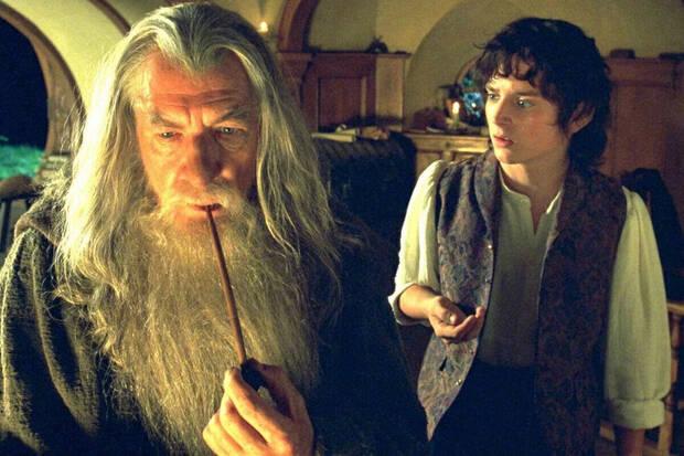 Gandalf y Frodo