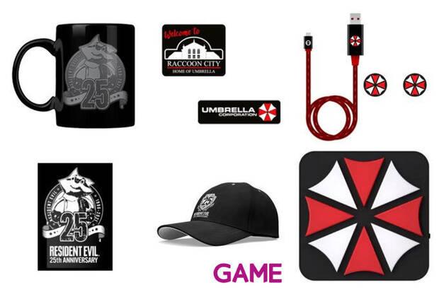 Merchandising de Resident Evil en GAME.