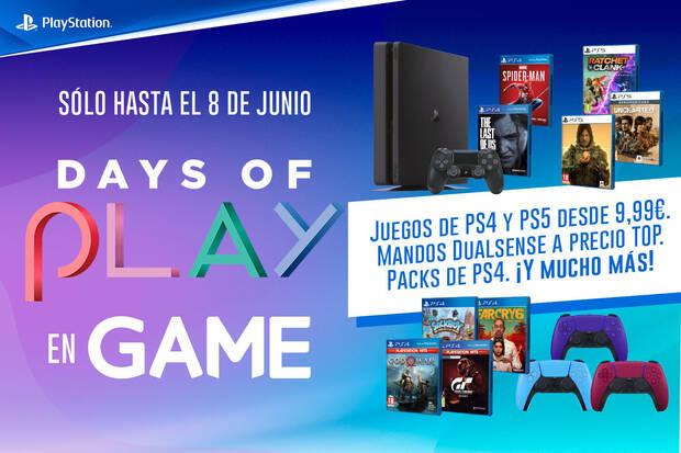 Ofertas de PlayStation en Days of Play de GAME