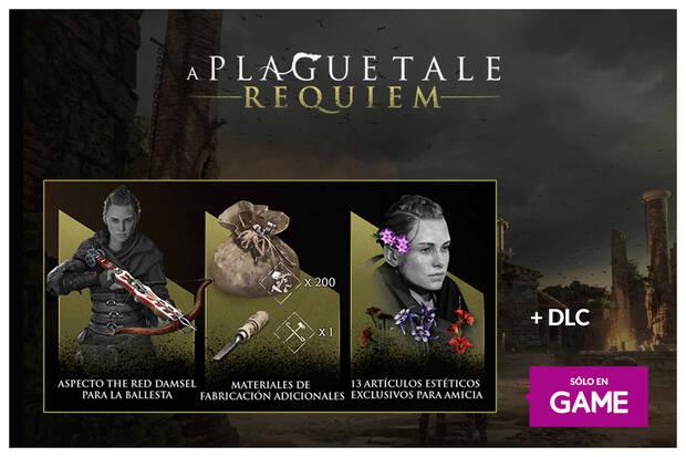 DLC de regalo al reservar A Plague Tale: Requiem en GAME.