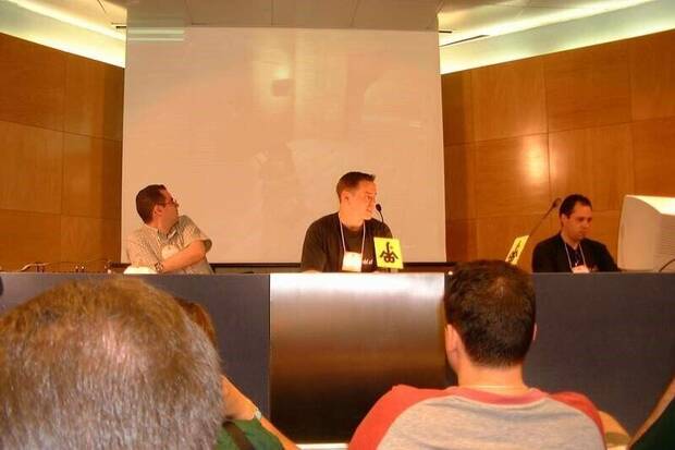 Raluy en la Euskal Party, hace unos 20 años.