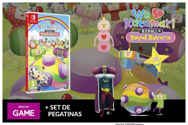 We Love Katamari REROLL+ Royal Reverie resrvalo en GAME para Nintendo Switch con regalo exclusivo