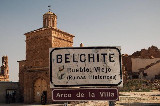 Pueblo viejo de Belchite, Zaragoza