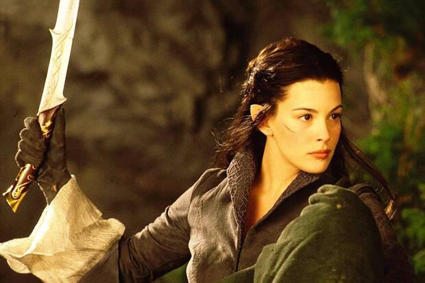 Liv Tayler como Arwen en El Señor de los Anillos