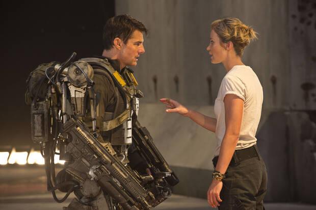 Tom Cruise y Emily Blunt en Al filo del ma�ana