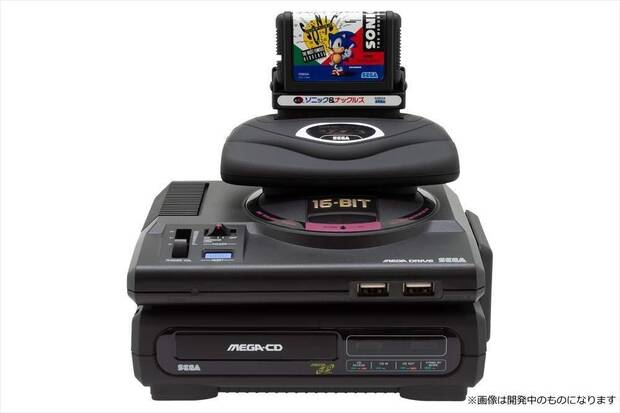 Mega Drive Tower Mini el add-on que aade Mega CD y 32x a Mega Drive Mini Imagen 2