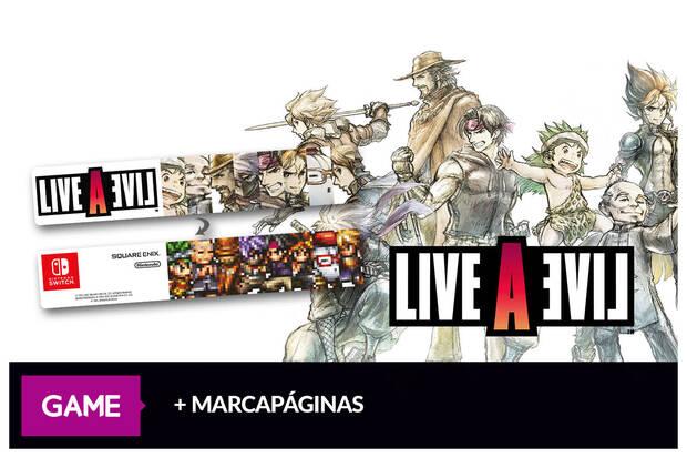 Reserva Live a Live en GAME y consigue un marcapáginas exclusivo