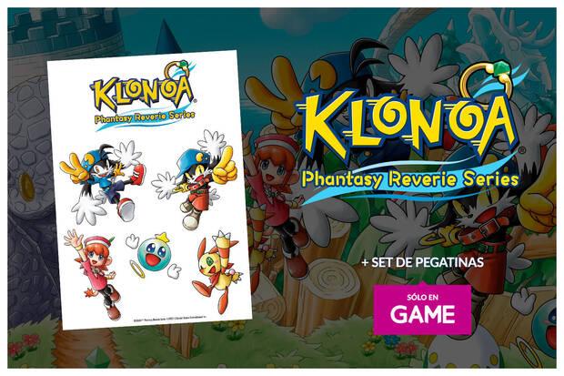Reserva Klonoa: Phantasy Reverie Series en GAME con pegatinas exclusivas