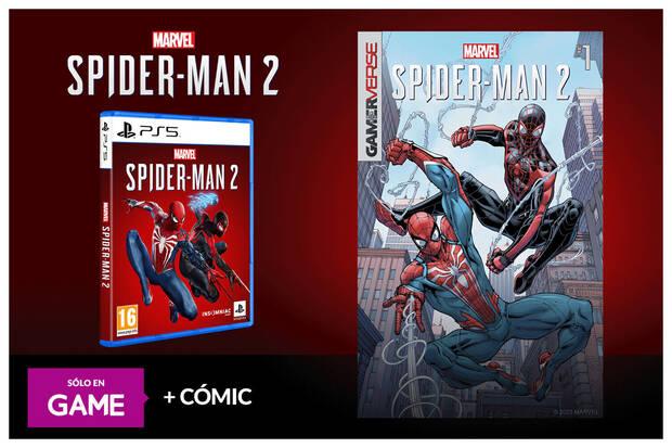 Spider-Man 2 reserva en GAME con cmic exclusivo