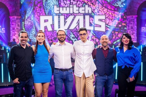 Smirnova en la Twitch Rivals Ultimate Challenge en Barcelona, 2022.