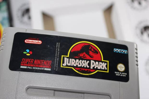 SNES y el cartucho de Jurassic Park