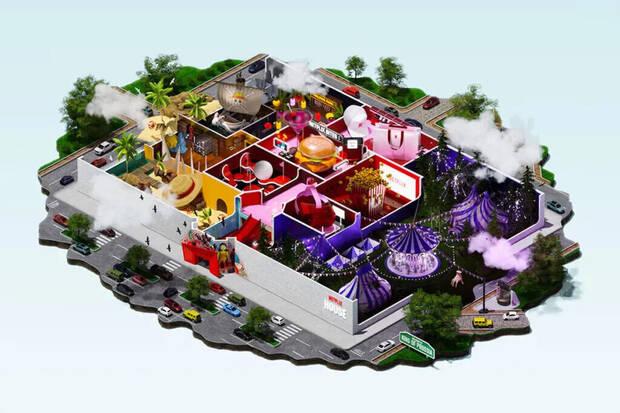 Netflix House y su concepto de parque temático