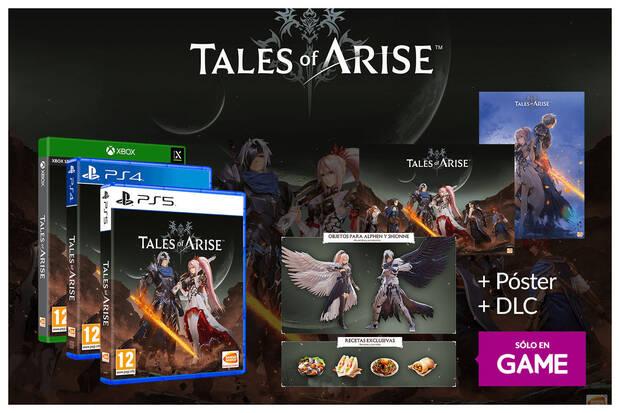 Reservas de Tales of Arise en GAME