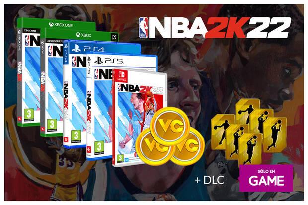 Ya puedes reservar NBA 2K22 en GAME con un DLC exclusivo de regalo en todas sus ediciones Imagen 2