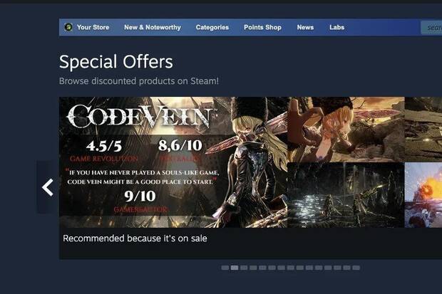 Steam har cambios en las imgenes y no permitir mostrar premios en los logos