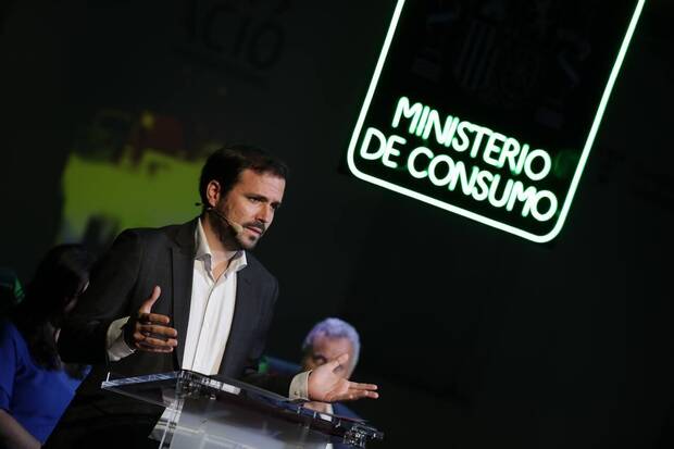 Alberto Garzón, Ministro de Consumo