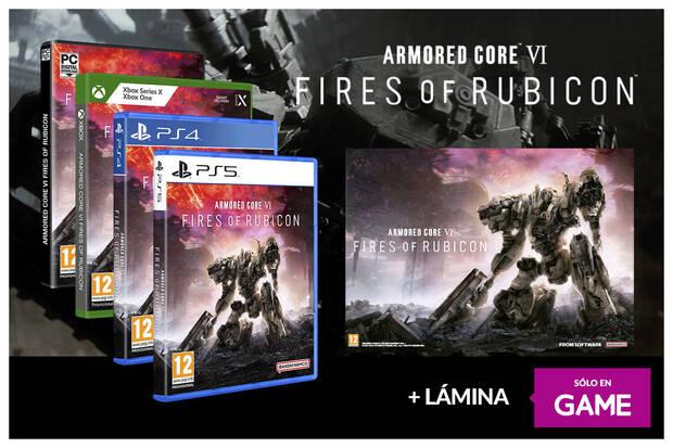 Reserva una edicin de Armored Core 6 en GAME y llvate una lmina gratis