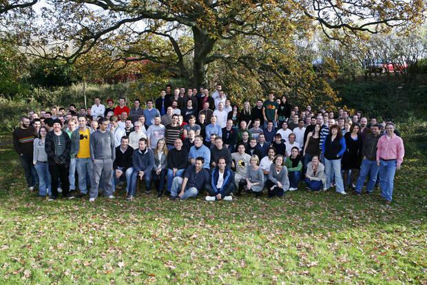 El equipo de Lionhead en 2007..