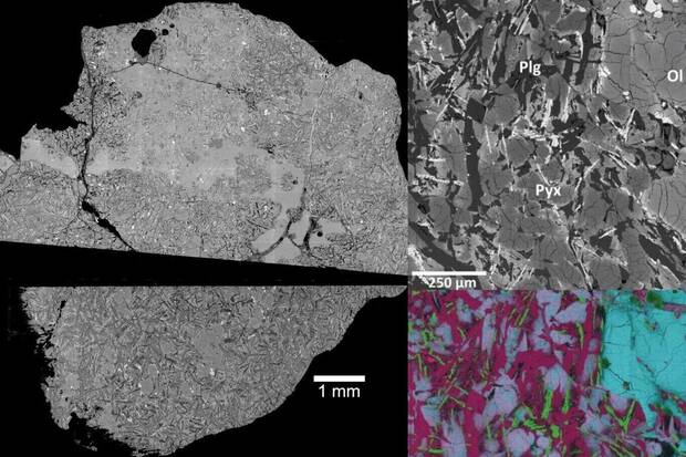 Meteorito en el S�hara