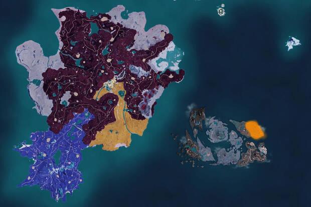 Palworld - Mapa con la localizaci�n del Pal Lapiron