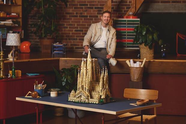 Sagrada Familia de Lego