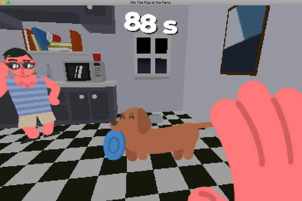 Olvdate de la fiesta y acaricia al perro en este curioso videojuego Imagen 2