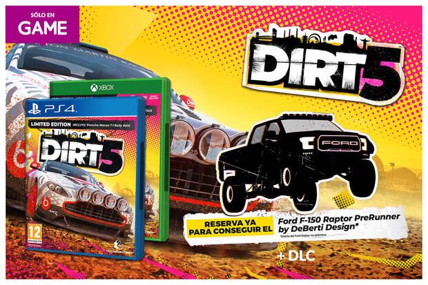 GAME abre las reservas de DiRT 5 para PS4 y Xbox One con un DLC exclusivo de regalo Imagen 2