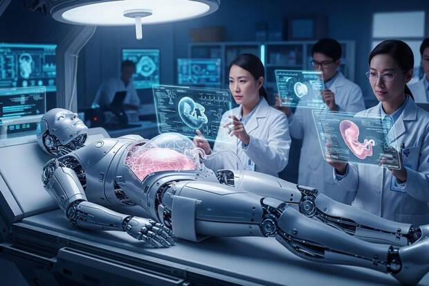 China y el tero artificial